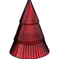 Bougie sapin verre