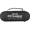 Boule de petanque avec etui