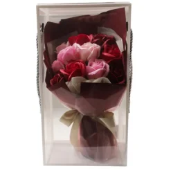 Bouquet de 11 roses artificielle