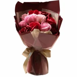 Bouquet de 11 roses artificielle