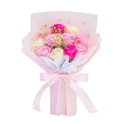 Bouquet rond de 11 roses
