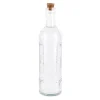 Bouteille enbossee en verre
