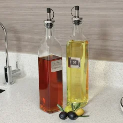 Bouteilles olive et huile