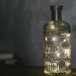 Bouteille verre solaire