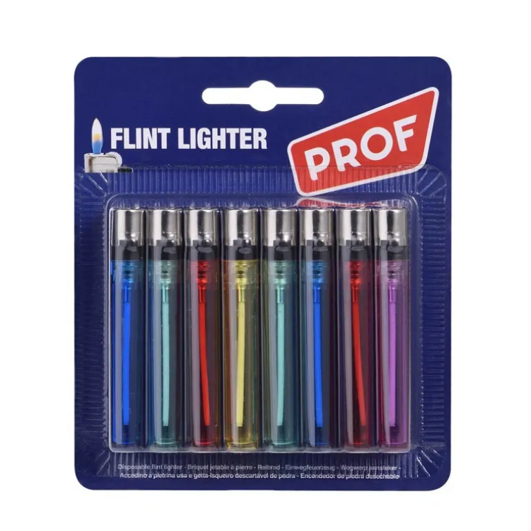 Briquet a pierre transparent