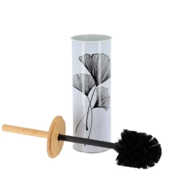 Brosse wc metal imprime zen