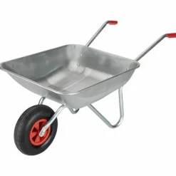 Brouette metal acier galva 65l