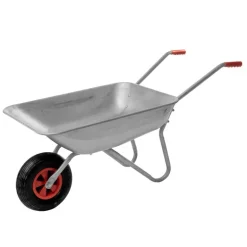 Brouette metal acier galva 65l