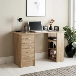 Bureau effet bois