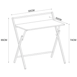 Bureau pliant creme