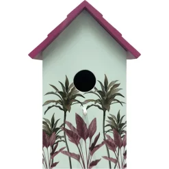 Cabane a oiseaux florale
