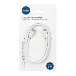 Cable type c to lightning 1 m