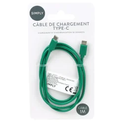 Cable type c to type c 1m