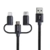 Cable usb universel 3 en 1 2m