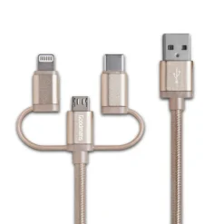 Cable usb universel 3 en 1 2m
