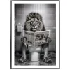 Cadre image lion