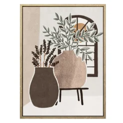 Cadre image vases