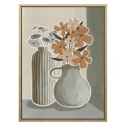 Cadre image vases