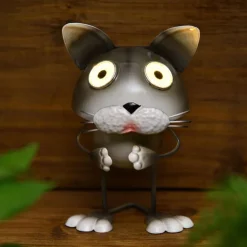 Cdu animaux metal yeux solaire
