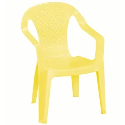 Chaise enfant jaune