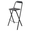 Chaise haute pliante noir