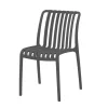 Chaise plastique romy anthracite