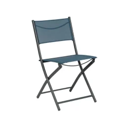 Chaise pliante pacha bleu canard