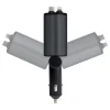 Chargeur voiture cables retract