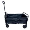 Chariot pliable noir 73x46x90cm