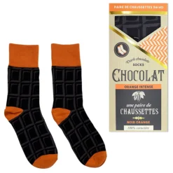 Chaussettes a croquer chocolat