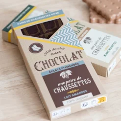 Chaussettes a croquer chocolat