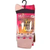 Chaussettes x4 thermales femme