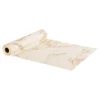 Chemin de table tissu marbre bla