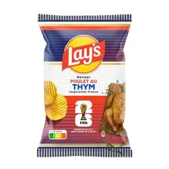 Chips coupe du monde poulet thym