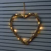 Coeur osier solaire lumineux