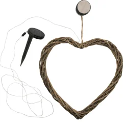 Coeur osier solaire lumineux