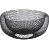 Corbeille a fruits 27cm noir