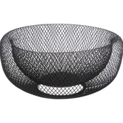 Corbeille a fruits 27cm noir