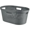 Corbeille linge 40l infinity gri