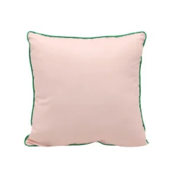 Coussin a carreaux ass rose/vert