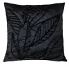 Coussin amy 45x45cm noir