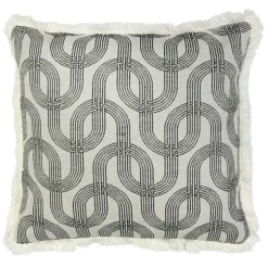 Coussin archi 40x40cm gris