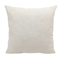 Coussin boho 45x45cm creme
