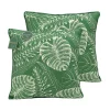 Coussin carre tropical 43x43cm n