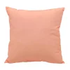 Coussin carre uni 43x43cm