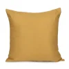 Coussin davao 40x40cm ocre