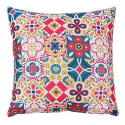 Coussin deperlant zelige 60x60cm