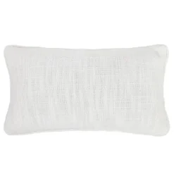 Coussin desert 20x35cm blanc