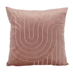 Coussin design arche 45x45cm blu