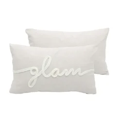 Coussin glam 30x50cm